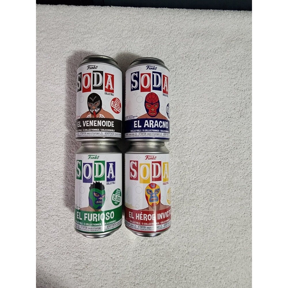 Funko Soda Wrestler 4 pack